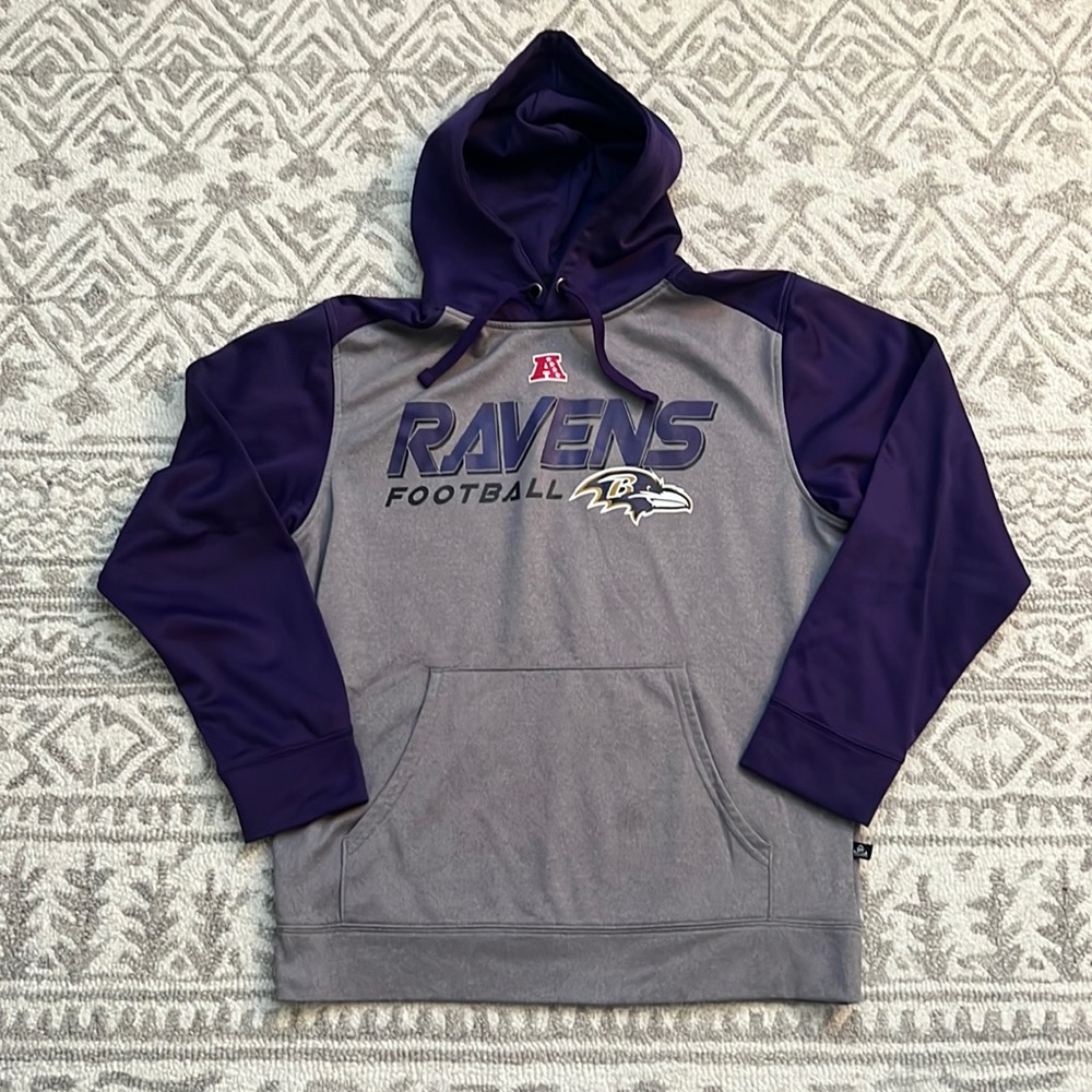 NFL Team Apparel - Baltimore Ravens Football hoodie / sweatshirt - Medium